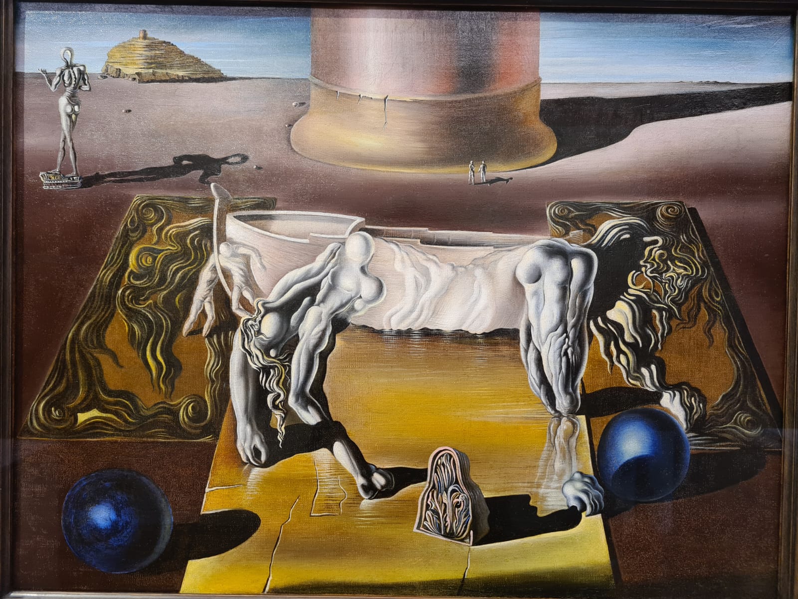 Dormeuse cheval lion invisibles _ Salvador Dali