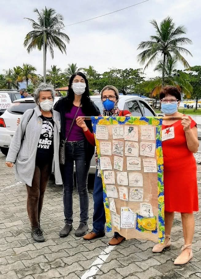 Aposentadas de Caraguá inventam nova função para o bordado