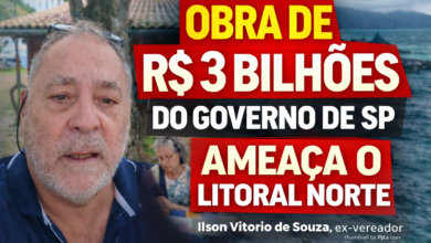 Ex-vereador denuncia gastos e riscos na ampliação da Rio Santos proposta por Tarcisio de Freitas