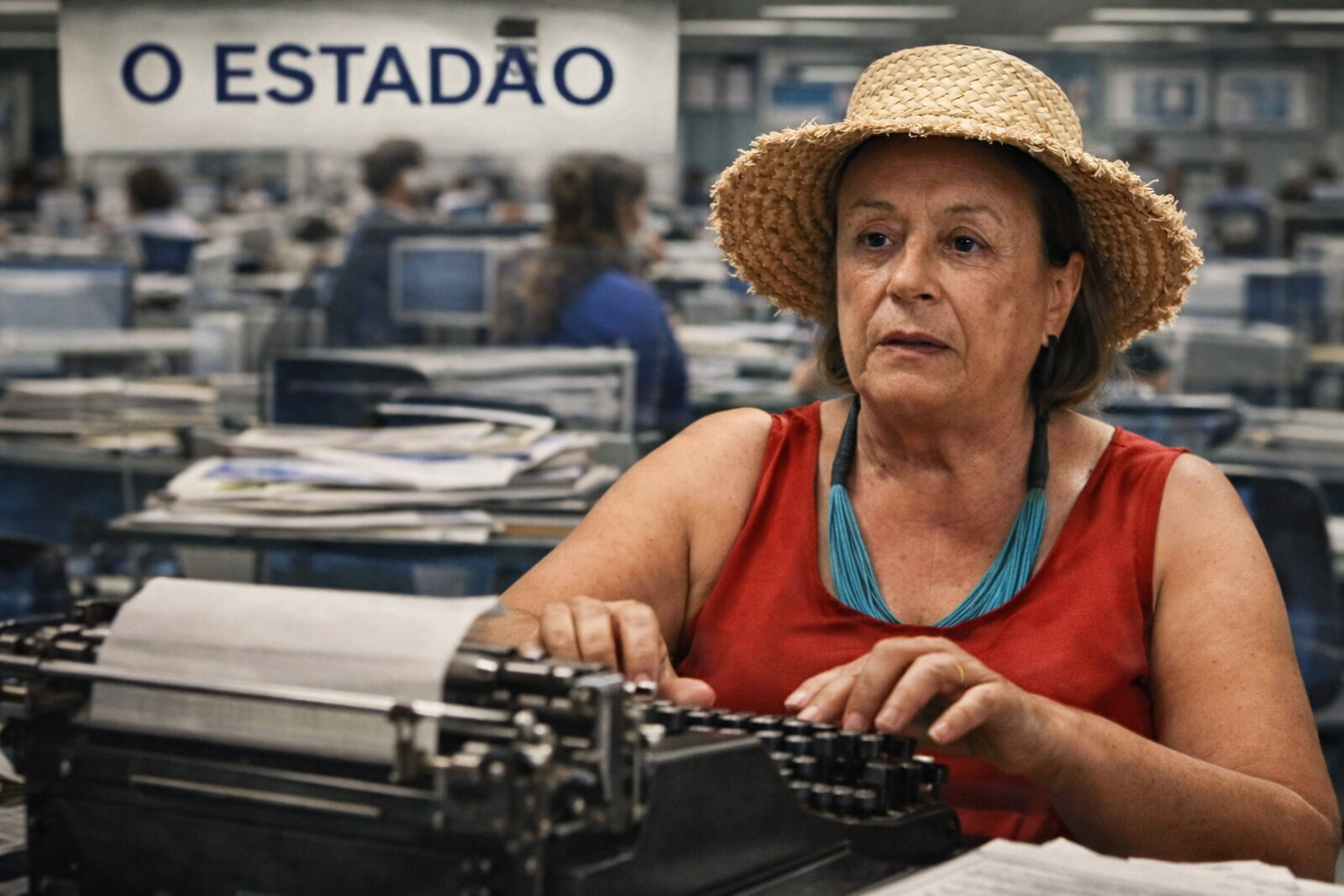 Priscila Siqueira a primeira jornalista diplomada , trouxe o jornalismo moderno de Samuel Weiner 