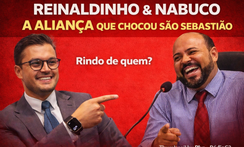 Reinaldinho e Diego Nabuco e a indicação para liderança do governo